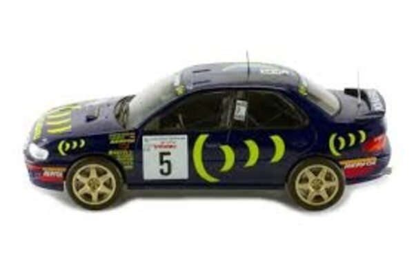 Subaru Subaru Impreza 555 #5 Rally WM Rally Tour de Corse 1995 - 1:24 - IXO Models