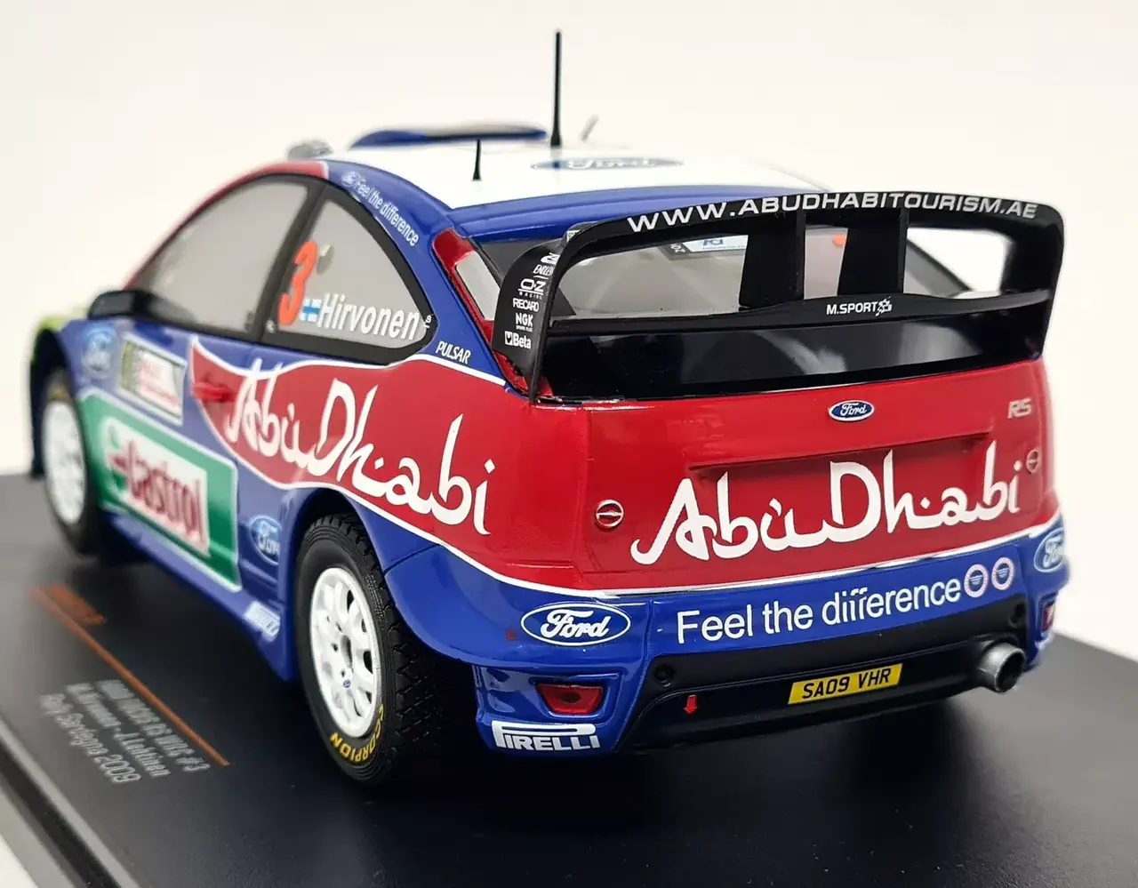 Ford Ford Focus RS WRC #3 Rally WM Rally Sardinia 2009 - 1:24 - IXO Models