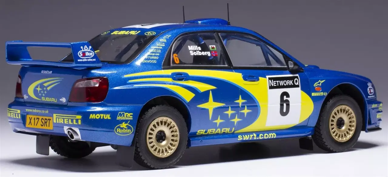 Subaru Subaru Impreza S7 #6 Rally WM Rally of Great Britain 2001  - 1:24 - IXO Models