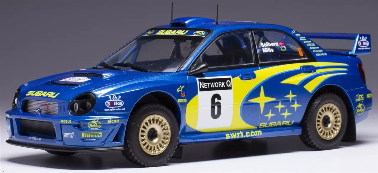 Subaru Subaru Impreza S7 #6 Rally WM Rally of Great Britain 2001  - 1:24 - IXO Models