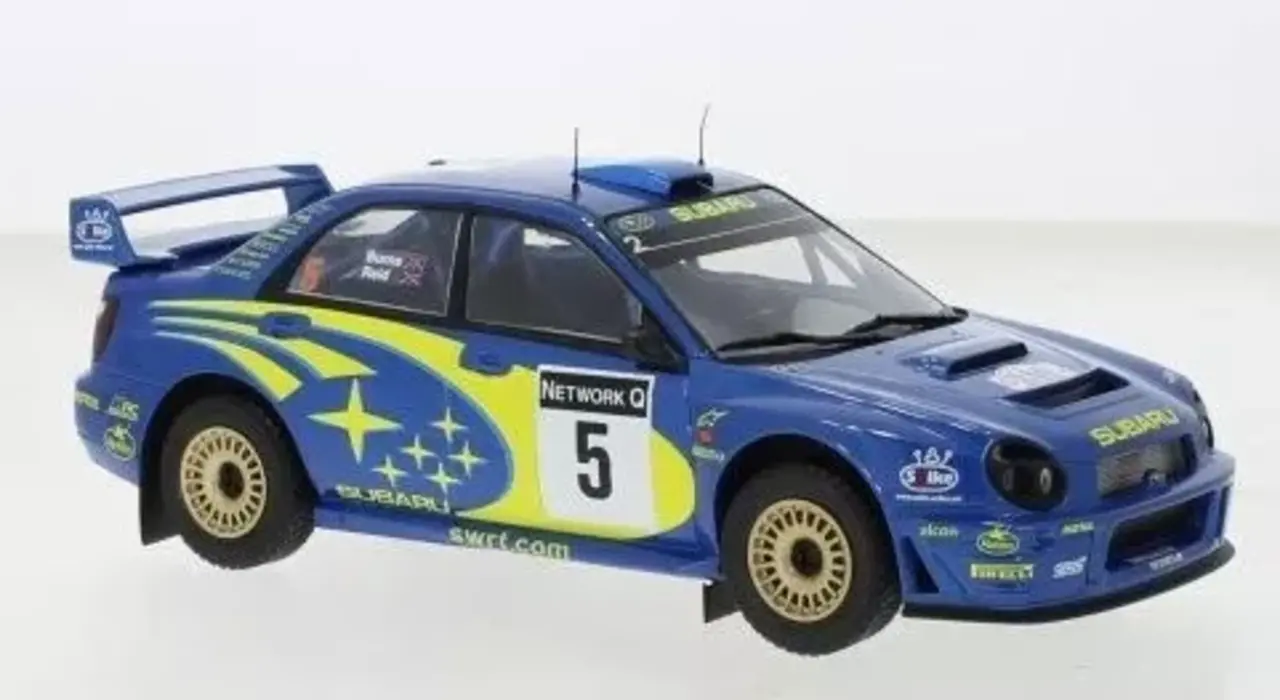 Subaru Subaru Impreza S7 #5 Rally WM Rally of Great Britain 2001  - 1:24 - IXO Models
