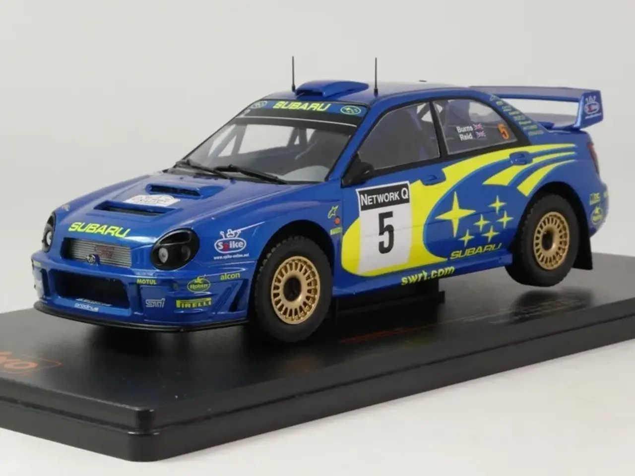 Subaru Subaru Impreza S7 #5 Rally WM Rally of Great Britain 2001  - 1:24 - IXO Models
