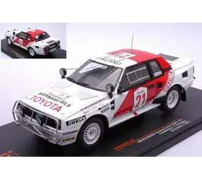 Toyota Toyota Celica TwinCam Turbo (TA64) #21 Rally WM Safari Rally 1985 - 1:24 - IXO Models Toyota Toyota Celica TwinCam Turbo (TA64) #21 Rally WM Safari Rally 1985 - 1:24 - IXO Models
