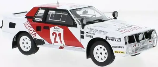 Toyota Toyota Celica TwinCam Turbo (TA64) #21 Rally WM Safari Rally 1985 - 1:24 - IXO Models Toyota Toyota Celica TwinCam Turbo (TA64) #21 Rally WM Safari Rally 1985 - 1:24 - IXO Models