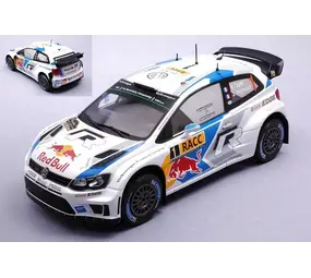 Volkswagen VW Polo R WRC #1 Red Bull Rally WM Rally Catalonia 2014  - 1:24 - IXO Models