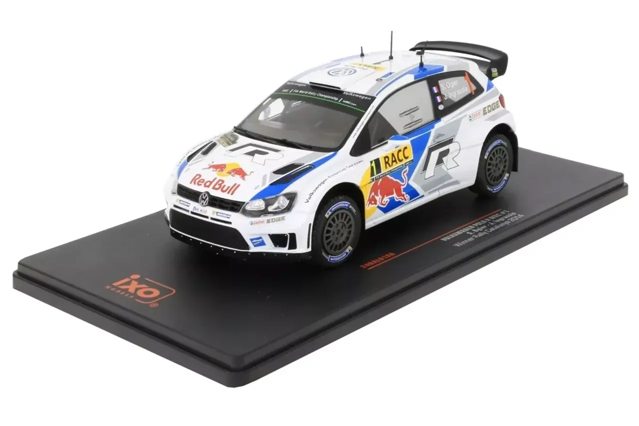 Volkswagen VW Polo R WRC #1 Red Bull Rally WM Rally Catalonia 2014  - 1:24 - IXO Models