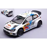 Volkswagen VW Polo R WRC #2 Red Bull Rally WM Rally Catalonia 2014  - 1:24 - IXO Models