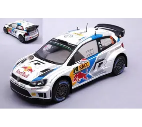 Volkswagen VW Polo R WRC #2 Red Bull Rally WM Rally Catalonia 2014  - 1:24 - IXO Models