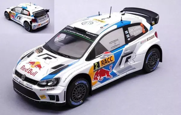 Volkswagen VW Polo R WRC #2 Red Bull Rally WM Rally Catalonia 2014  - 1:24 - IXO Models