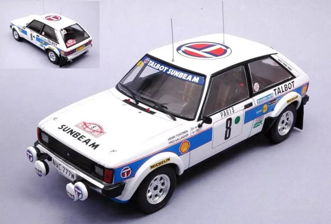 Talbot Talbot Sunbeam Lotus #8 Rally WM Rally Monte Carlo 1981  - 1:24 - IXO Models