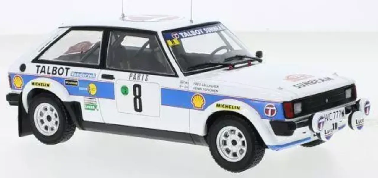 Talbot Talbot Sunbeam Lotus #8 Rally WM Rally Monte Carlo 1981  - 1:24 - IXO Models
