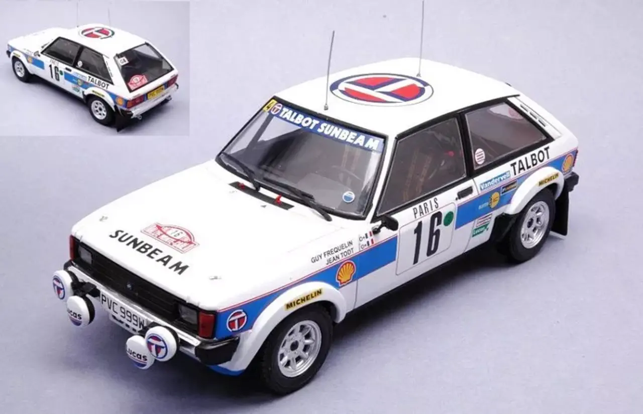 Talbot Talbot Sunbeam Lotus #16 Rally WM Rally Monte Carlo 1981 - 1:24 - IXO Models