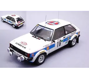 Talbot Talbot Sunbeam Lotus #16 Rally WM Rally Monte Carlo 1981 - 1:24 - IXO Models Talbot Talbot Sunbeam Lotus #16 Rally WM Rally Monte Carlo 1981 - 1:24 - IXO Models