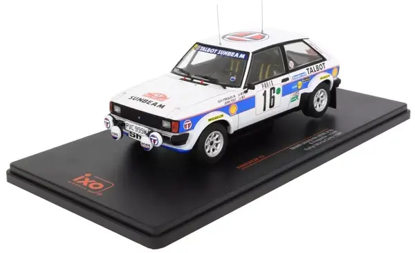 Talbot Talbot Sunbeam Lotus #16 Rally WM Rally Monte Carlo 1981 - 1:24 - IXO Models