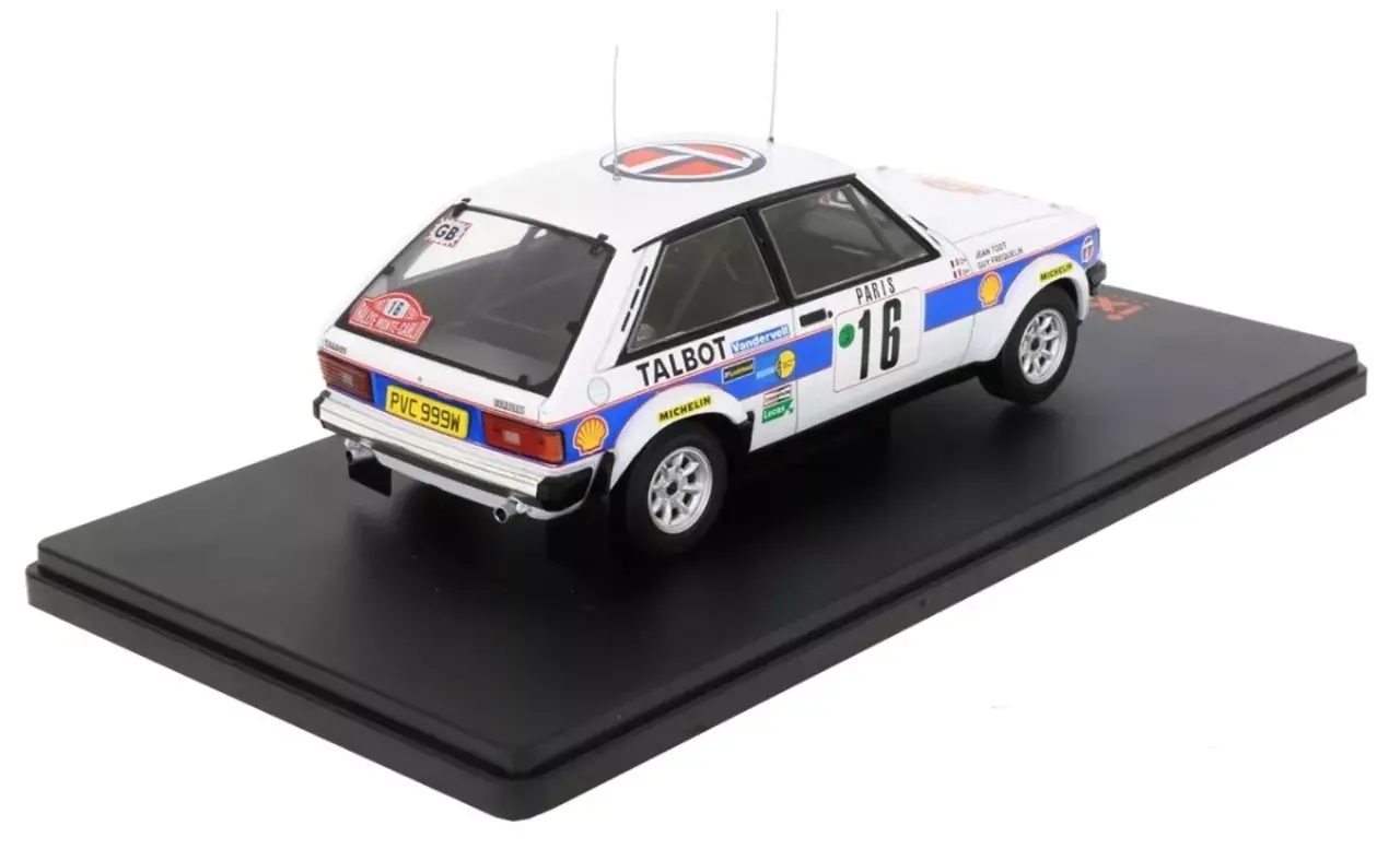 Talbot Talbot Sunbeam Lotus #16 Rally WM Rally Monte Carlo 1981 - 1:24 - IXO Models