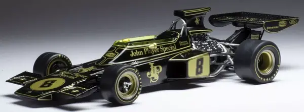 Formule 1 Lotus 72D #8 'John Player special' GP Great Britain 1972 - 1:24 - IXO Models