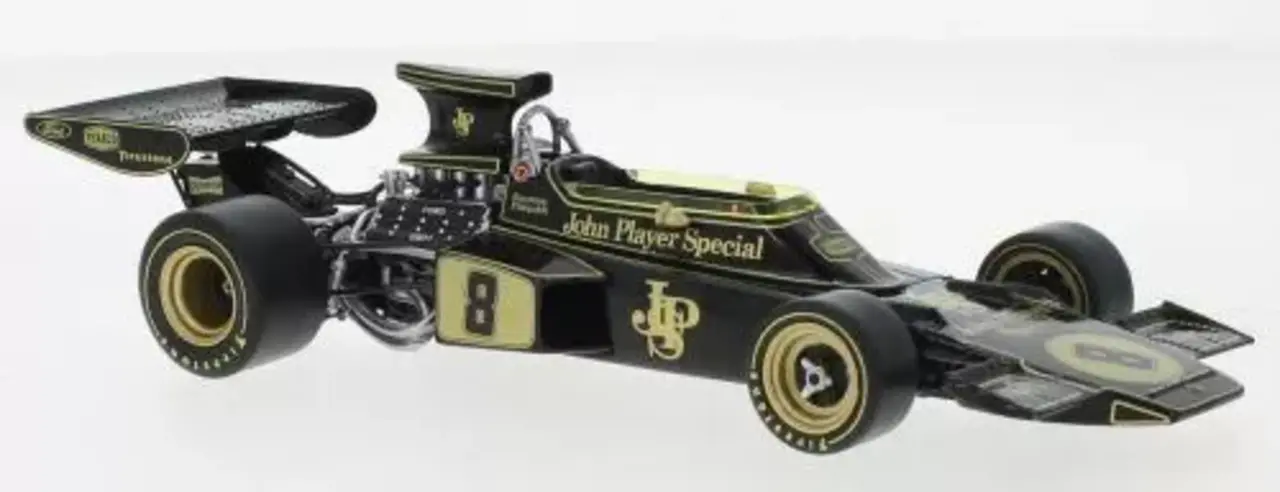 Formule 1 Lotus 72D #8 'John Player special' GP Great Britain 1972 - 1:24 - IXO Models