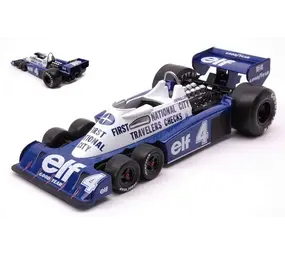 Formule 1 Tyrrell P34 Elf Ford #4 GP Belgium 1977 - 1:24 - IXO Models