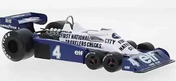 Formule 1 Tyrrell P34 Elf Ford #4 GP Belgium 1977 - 1:24 - IXO Models Formule 1 Tyrrell P34 Elf Ford #4 GP Belgium 1977 - 1:24 - IXO Models