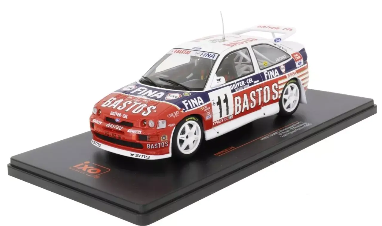 Ford Ford Escort RS Cosworth #11 'Bastos' 24H Ypres 1995 - 1:24 - IXO Models Ford Ford Escort RS Cosworth #11 'Bastos' 24H Ypres 1995 - 1:24 - IXO Models