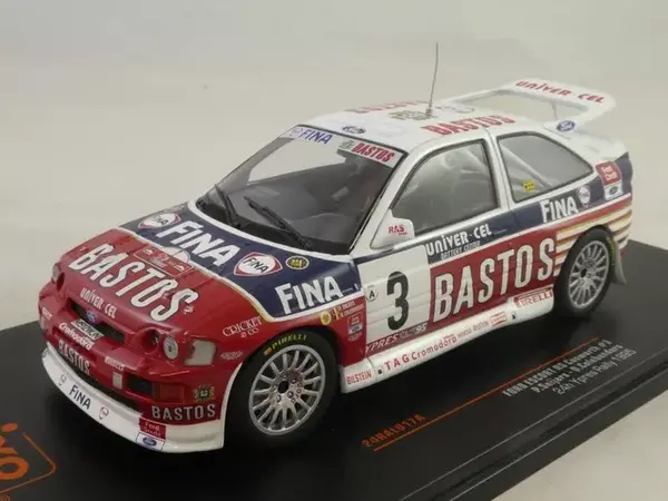 Ford Ford Escort RS Cosworth #3 'Bastos' 24H Ypres 1995 - 1:24 - IXO Models Ford Ford Escort RS Cosworth #3 'Bastos' 24H Ypres 1995 - 1:24 - IXO Models