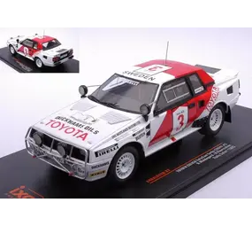 Toyota Toyota Celica TwinCam Turbo (TA64) #3 Rally WM Safari Rally 1985 - 1:24 - IXO Models Toyota Toyota Celica TwinCam Turbo (TA64) #3 Rally WM Safari Rally 1985 - 1:24 - IXO Models