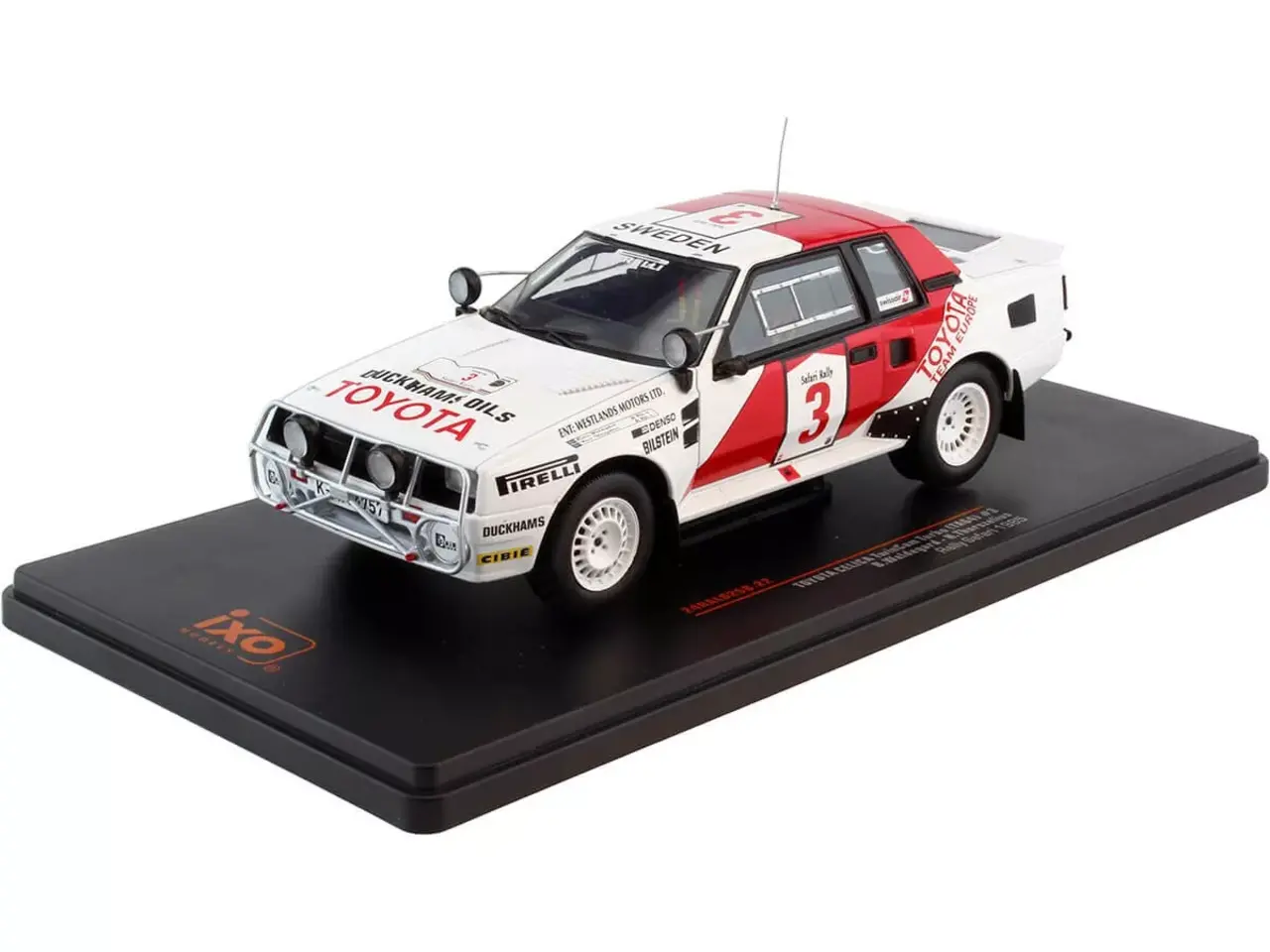 Toyota Toyota Celica TwinCam Turbo (TA64) #3 Rally WM Safari Rally 1985 - 1:24 - IXO Models