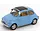 Fiat 500 F Custom + Abarth Rims 1968 - 1:12 - KK Scale