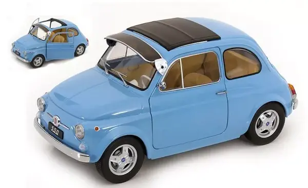 Fiat Fiat 500 F Custom + Abarth Rims 1968 - 1:12 - KK Scale