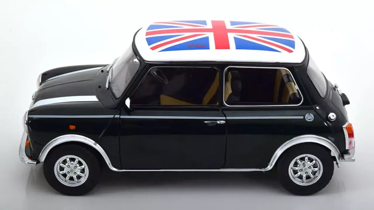 Mini Mini Cooper RHD  1992 + Union Jack - 1:12 - KK Scale
