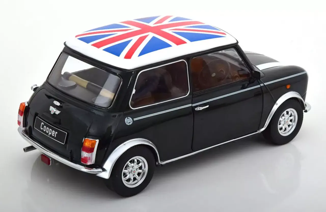 Mini Mini Cooper RHD  1992 + Union Jack - 1:12 - KK Scale