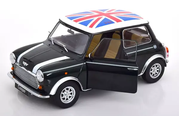 Mini Mini Cooper RHD  1992 + Union Jack - 1:12 - KK Scale