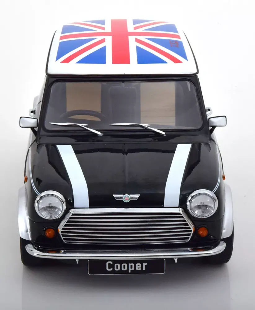 Mini Mini Cooper RHD  1992 + Union Jack - 1:12 - KK Scale