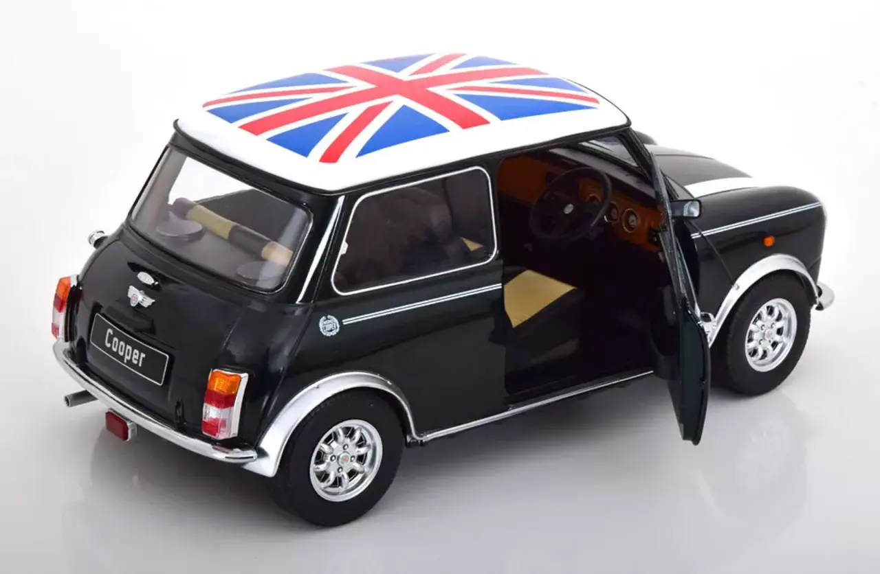 Mini Mini Cooper RHD  1992 + Union Jack - 1:12 - KK Scale