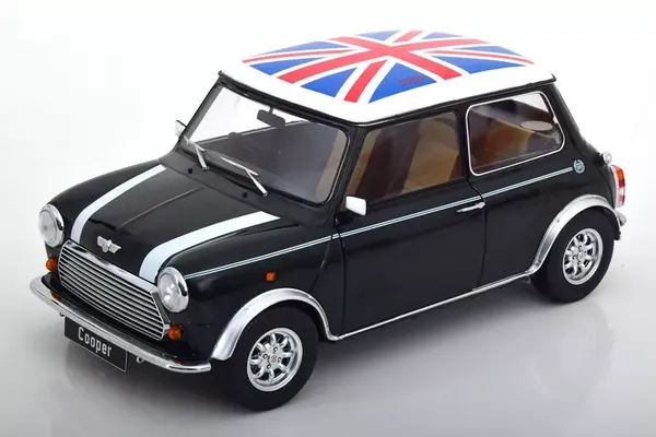 Mini Mini Cooper RHD  1992 + Union Jack - 1:12 - KK Scale