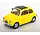 Fiat 500 F Custom + Abarth Rims 1968 - 1:12 - KK Scale