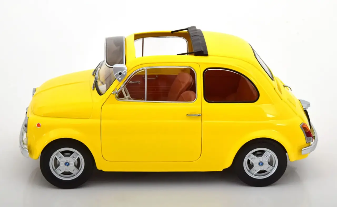 Fiat Fiat 500 F Custom + Abarth Rims 1968 - 1:12 - KK Scale