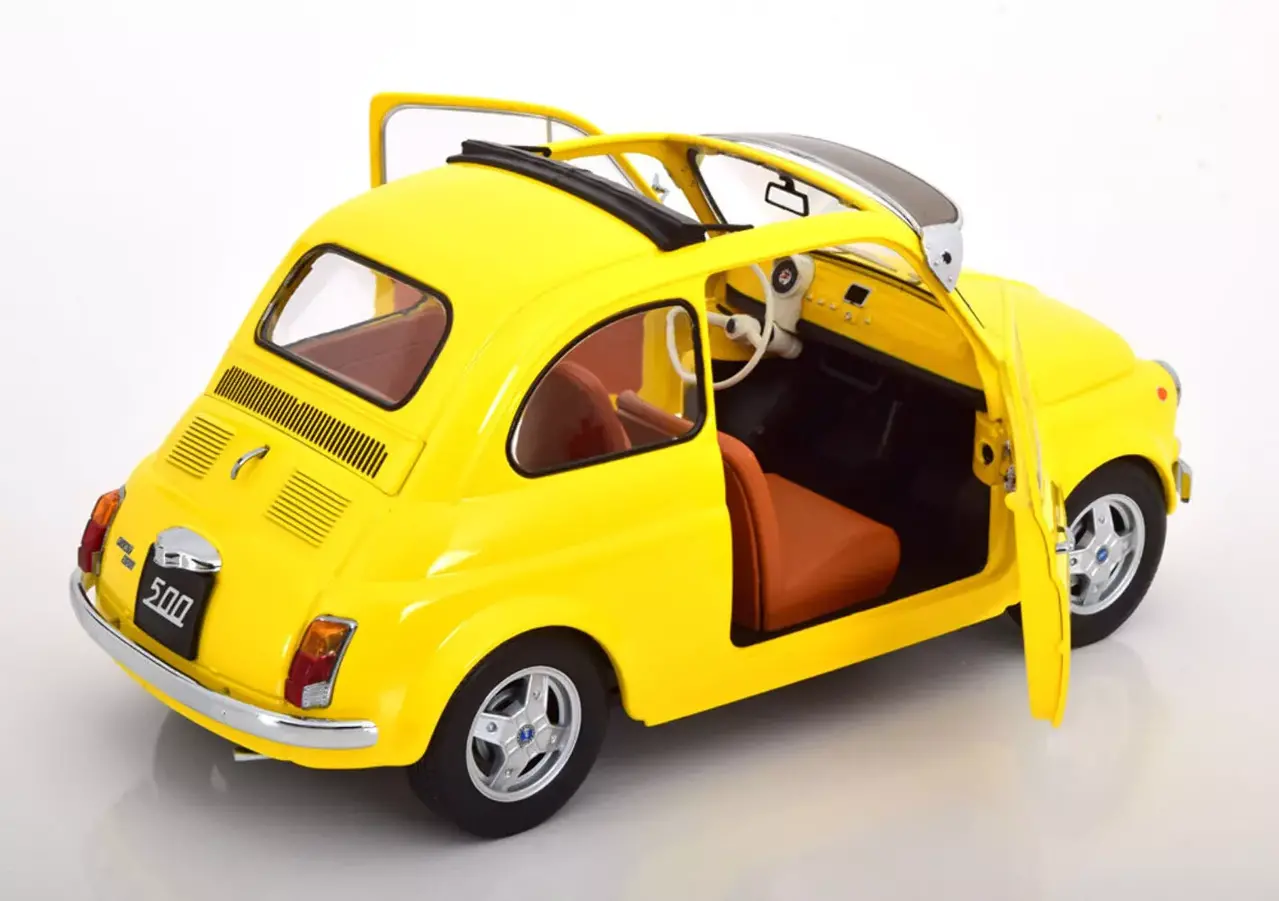 Fiat Fiat 500 F Custom + Abarth Rims 1968 - 1:12 - KK Scale