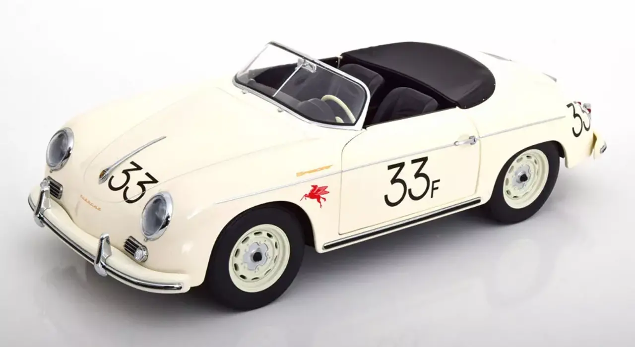 Porsche Porsche 356A Speedster #33 1955 - 1:12 - KK Scale Porsche Porsche 356A Speedster #33 1955 - 1:12 - KK Scale