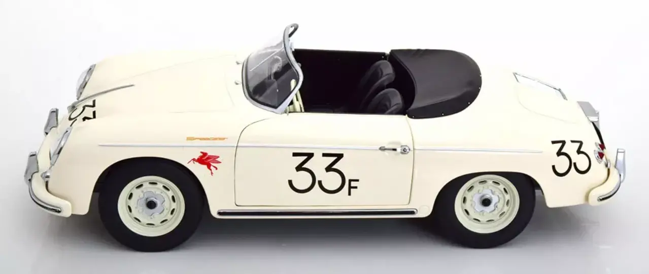 Porsche Porsche 356A Speedster #33 1955 - 1:12 - KK Scale Porsche Porsche 356A Speedster #33 1955 - 1:12 - KK Scale