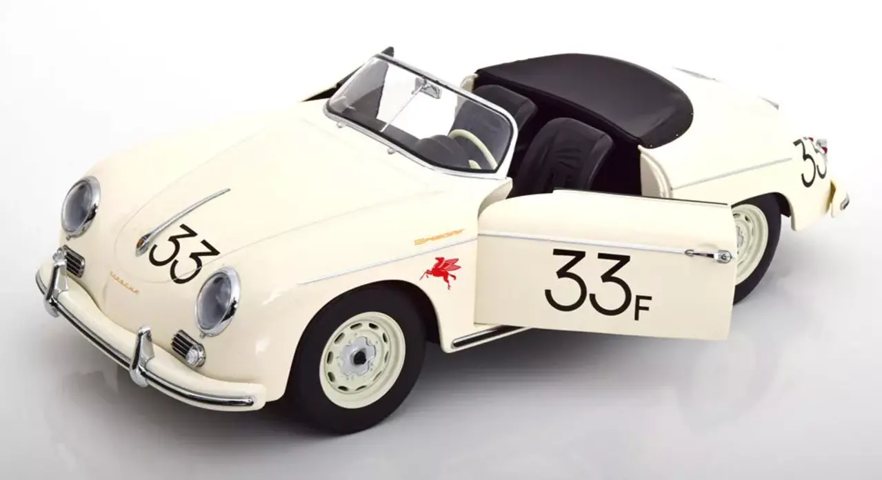 Porsche Porsche 356A Speedster #33 1955 - 1:12 - KK Scale Porsche Porsche 356A Speedster #33 1955 - 1:12 - KK Scale