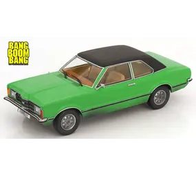Ford Ford Taunus GXL + Vinyl Roof (Dirty Version) 'Bang Boom Bang Movie 1971 - 1:18 - KK Scale Ford Ford Taunus GXL + Vinyl Roof (Dirty Version) 'Bang Boom Bang Movie 1971 - 1:18 - KK Scale