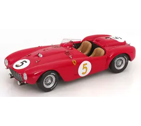 Ferrari Ferrari 375 Plus 5.0L V12 Spider Team Scuderia Ferrari #5 24H Le Mans 1954 - 1:18 - KK Scale Ferrari Ferrari 375 Plus 5.0L V12 Spider Team Scuderia Ferrari #5 24H Le Mans 1954 - 1:18 - KK Scale