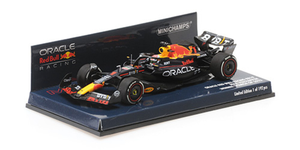 Formule 1 Oracle Red Bull Racing RB19, Verstappen, Winner Spanish GP 2023 - 1:43 - Minichamps Formule 1 Oracle Red Bull Racing RB19, Verstappen, Winner Spanish GP 2023 - 1:43 - Minichamps