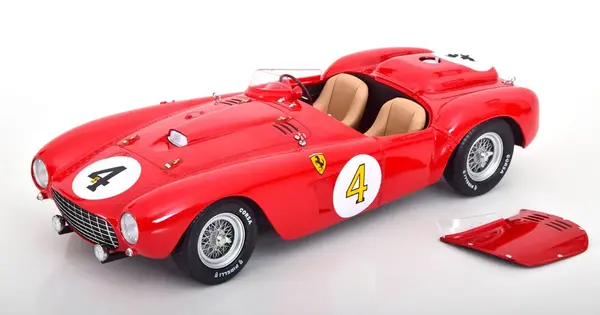 Ferrari Ferrari 375 Plus 5.0L V12 Spider #4 Team Scuderia Ferrari Winner 24H Le Mans 1954  - 1:18 - KK Scale Ferrari Ferrari 375 Plus 5.0L V12 Spider #4 Team Scuderia Ferrari Winner 24H Le Mans 1954  - 1:18 - KK Scale