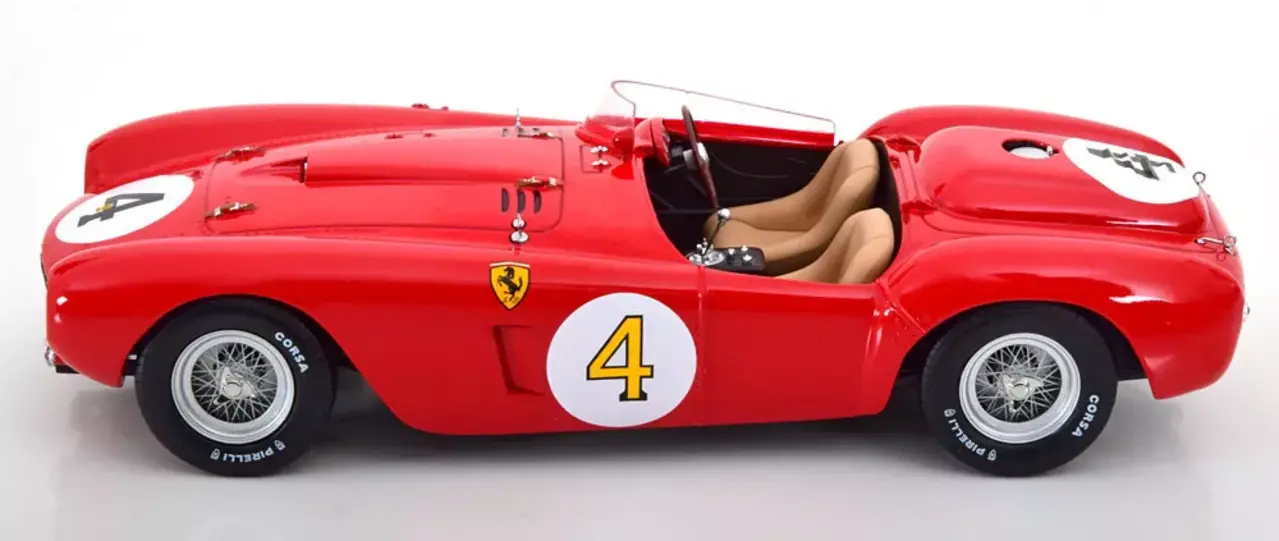 Ferrari Ferrari 375 Plus 5.0L V12 Spider #4 Team Scuderia Ferrari Winner 24H Le Mans 1954  - 1:18 - KK Scale Ferrari Ferrari 375 Plus 5.0L V12 Spider #4 Team Scuderia Ferrari Winner 24H Le Mans 1954  - 1:18 - KK Scale