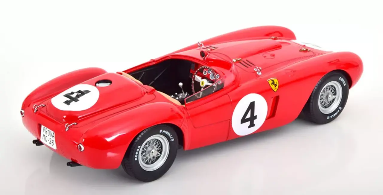 Ferrari Ferrari 375 Plus 5.0L V12 Spider #4 Team Scuderia Ferrari Winner 24H Le Mans 1954  - 1:18 - KK Scale Ferrari Ferrari 375 Plus 5.0L V12 Spider #4 Team Scuderia Ferrari Winner 24H Le Mans 1954  - 1:18 - KK Scale