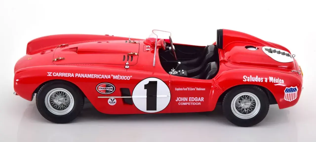 Ferrari Ferrari 375 Plus 5.0L V12 Spider #1 Carrera Panamericana 1954  - 1:18 - KK Scale Ferrari Ferrari 375 Plus 5.0L V12 Spider #1 Carrera Panamericana 1954  - 1:18 - KK Scale