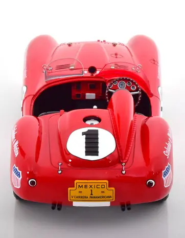 Ferrari Ferrari 375 Plus 5.0L V12 Spider #1 Carrera Panamericana 1954  - 1:18 - KK Scale Ferrari Ferrari 375 Plus 5.0L V12 Spider #1 Carrera Panamericana 1954  - 1:18 - KK Scale