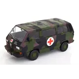Volkswagen Volkswagen T3 Minibus German Army Ambulance 1987 - 1:18 - KK Scale